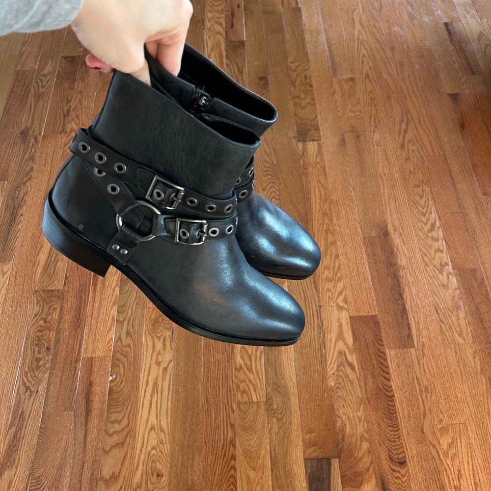 SOLD Black Ankle Boots
